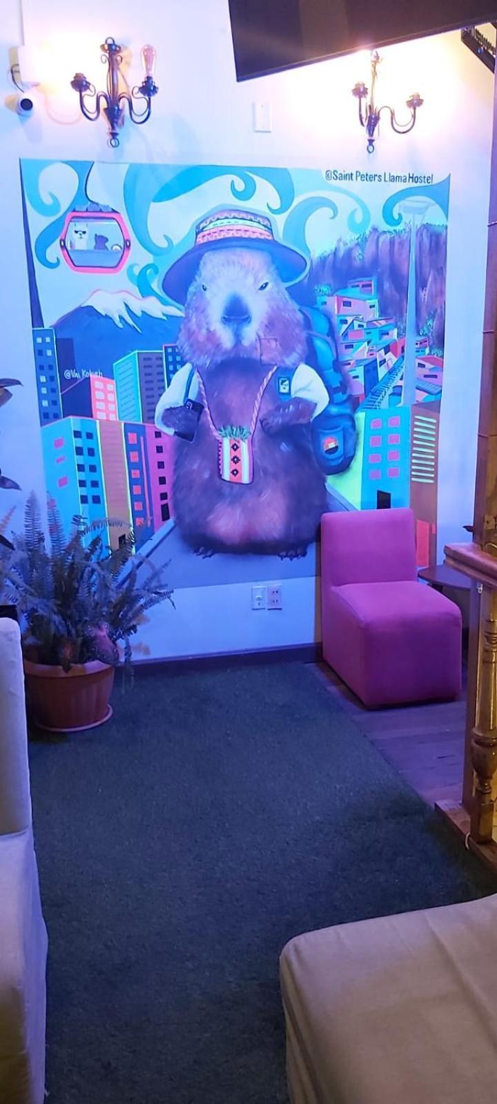 Saint Peter'S Llama Hostal La Paz Zewnętrze zdjęcie